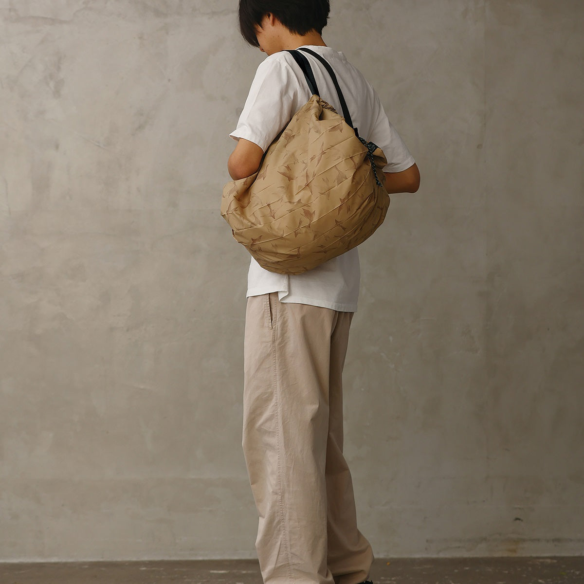 Shupatto Packable Bag 27L FLYING BIRDS